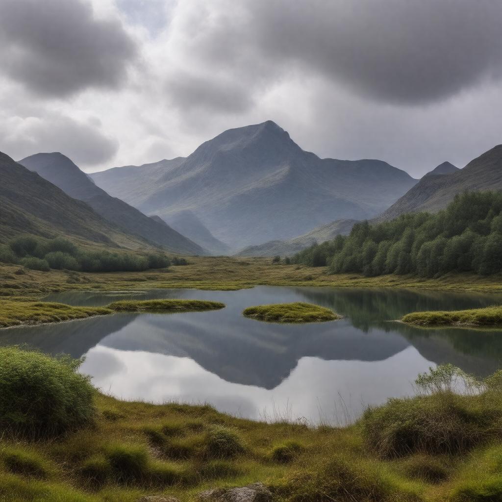 AI-created image of Eryri