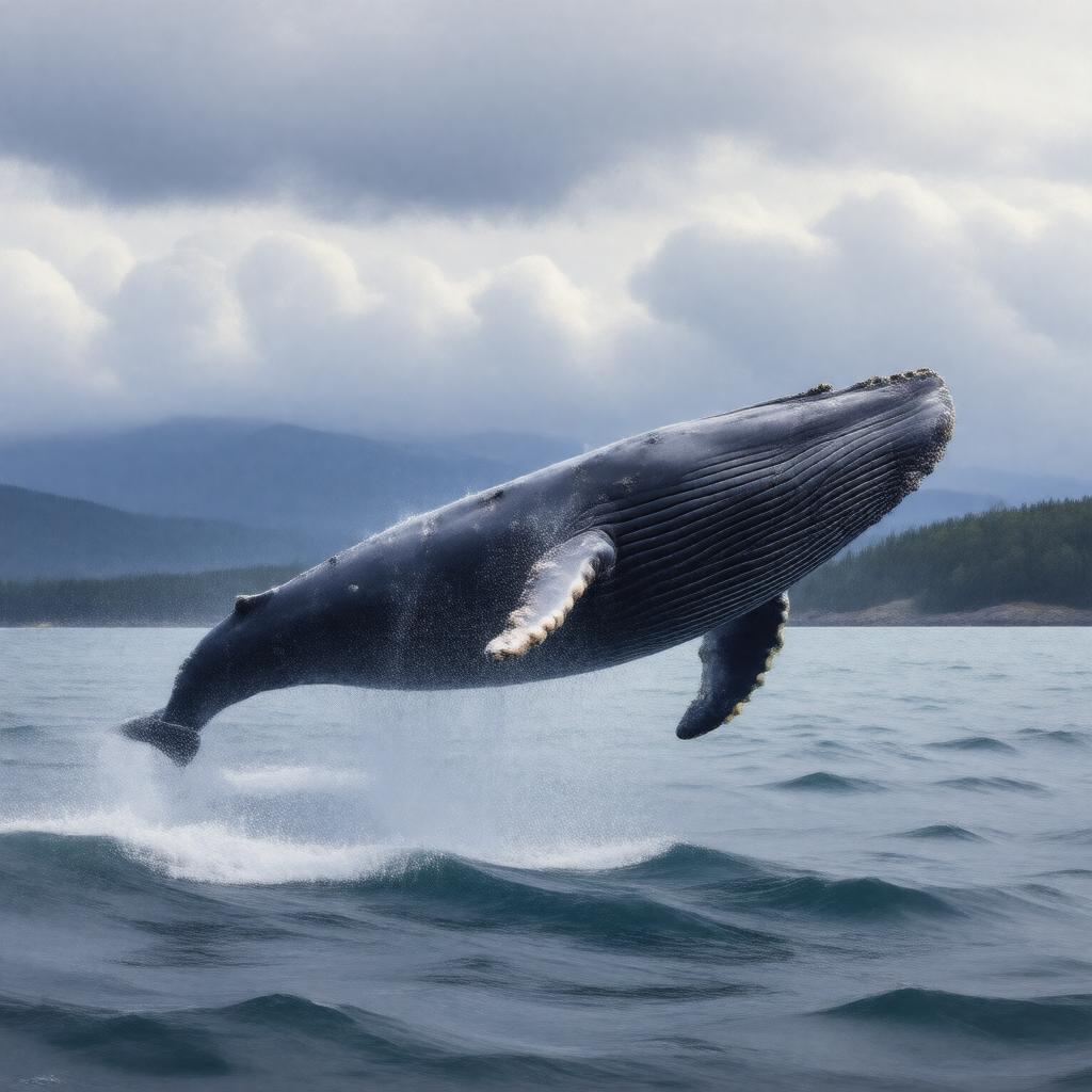 AI-created image of Eschrichtiidae