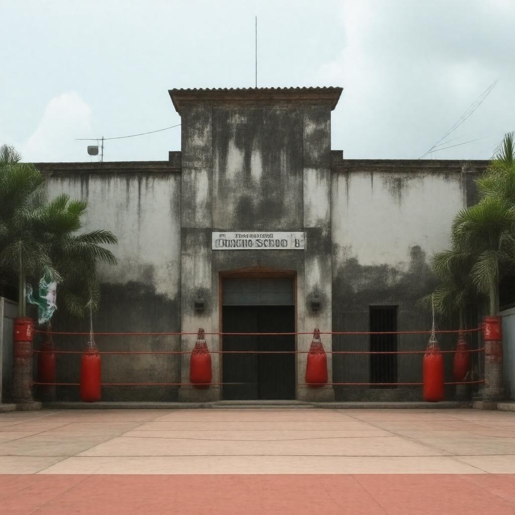 AI-created image of Escuela Nacional de Boxeo