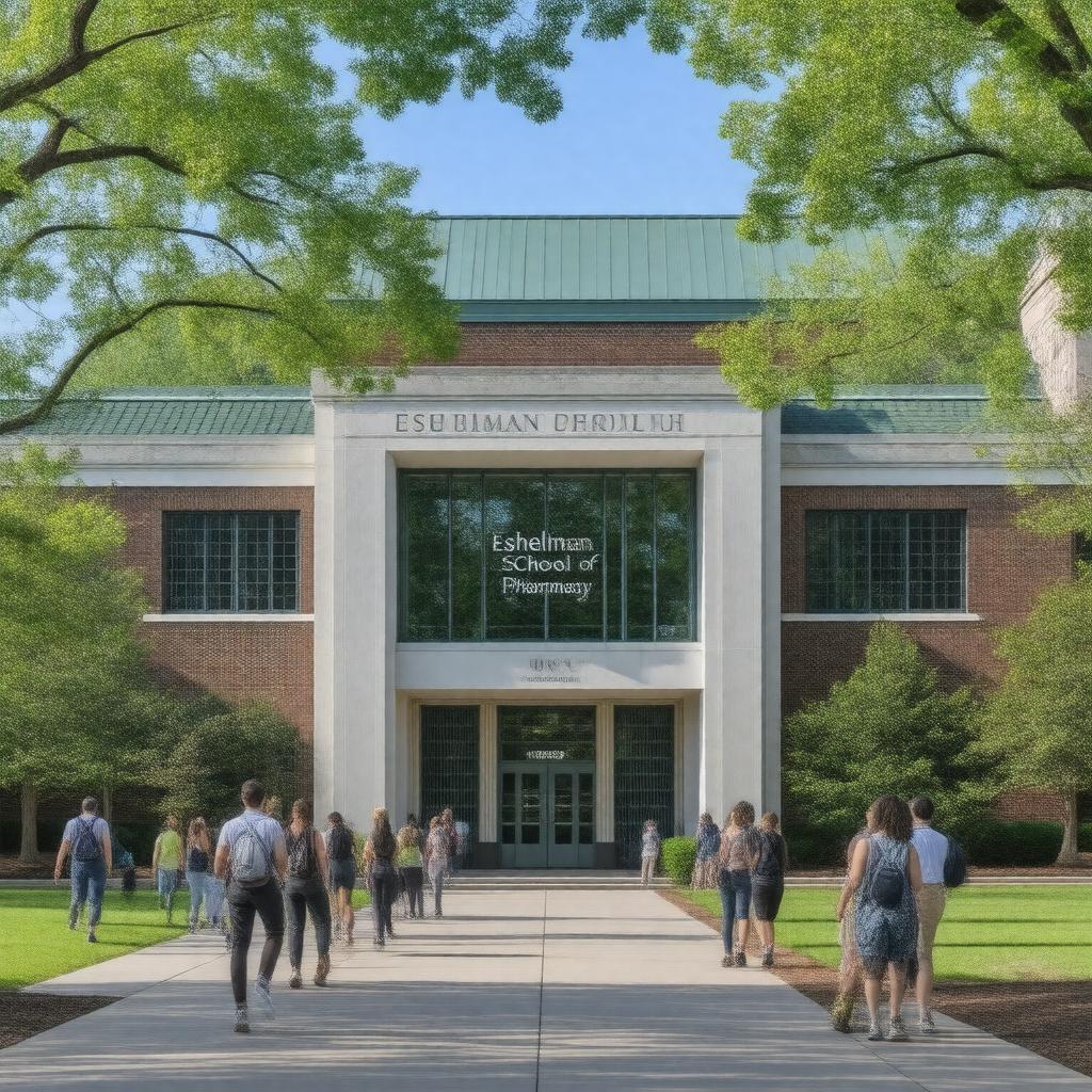 AI-created image of Eshelman School of Pharmacy