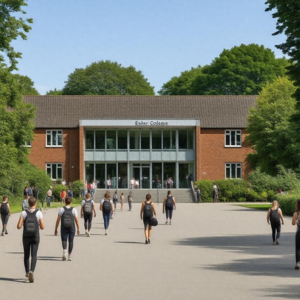 AI-created image of Esher College