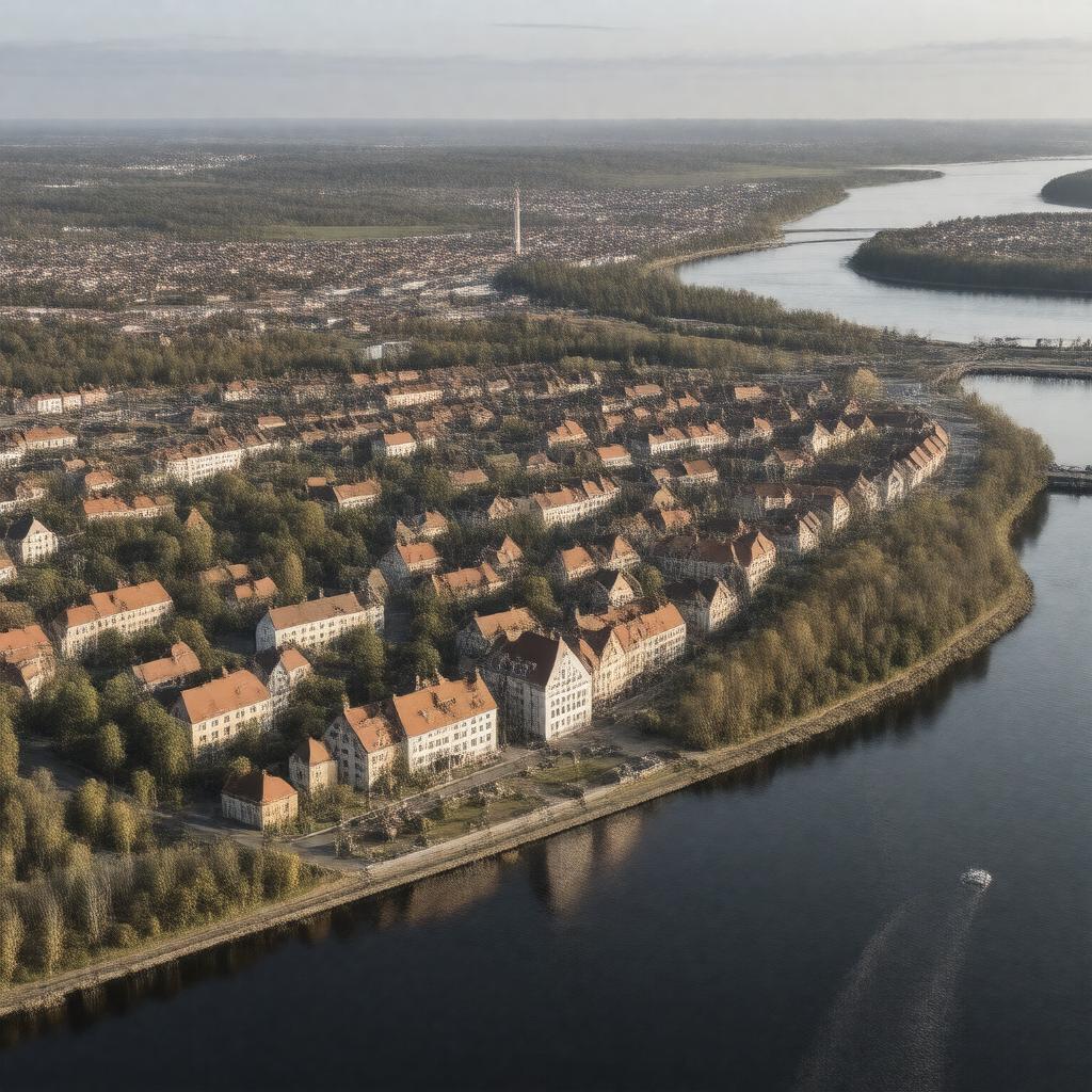 AI-created image of Eskilstuna