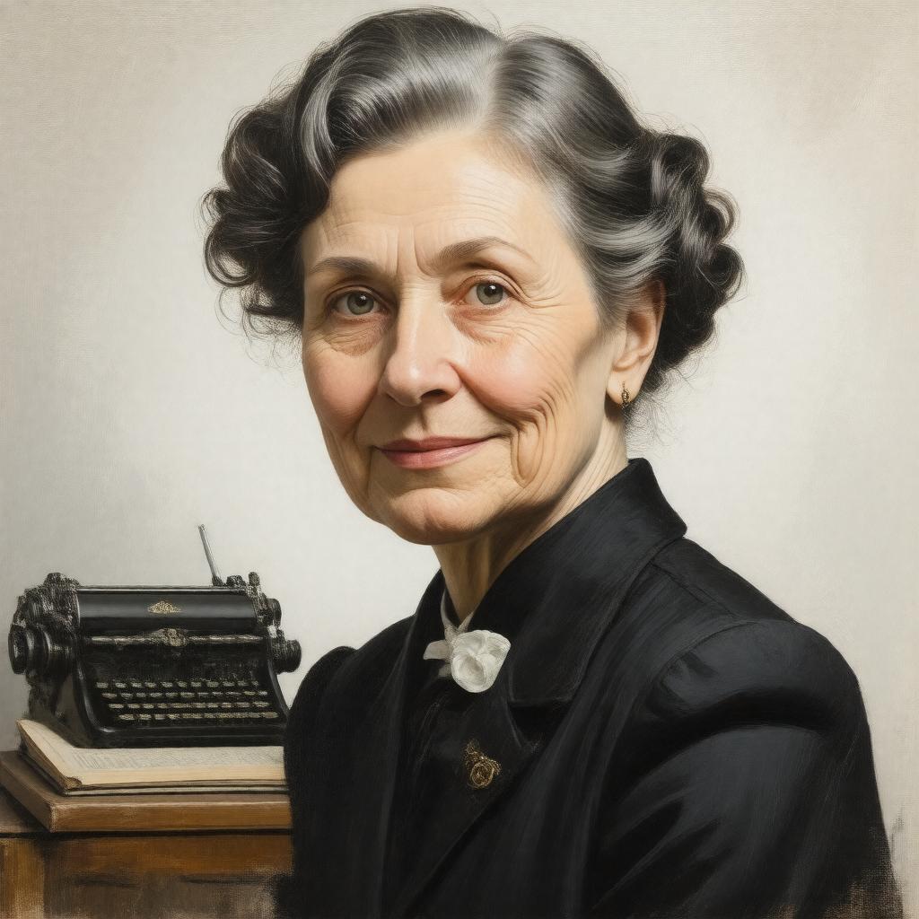 Click to view larger image AI-created image of Esme Valerie Fletcher