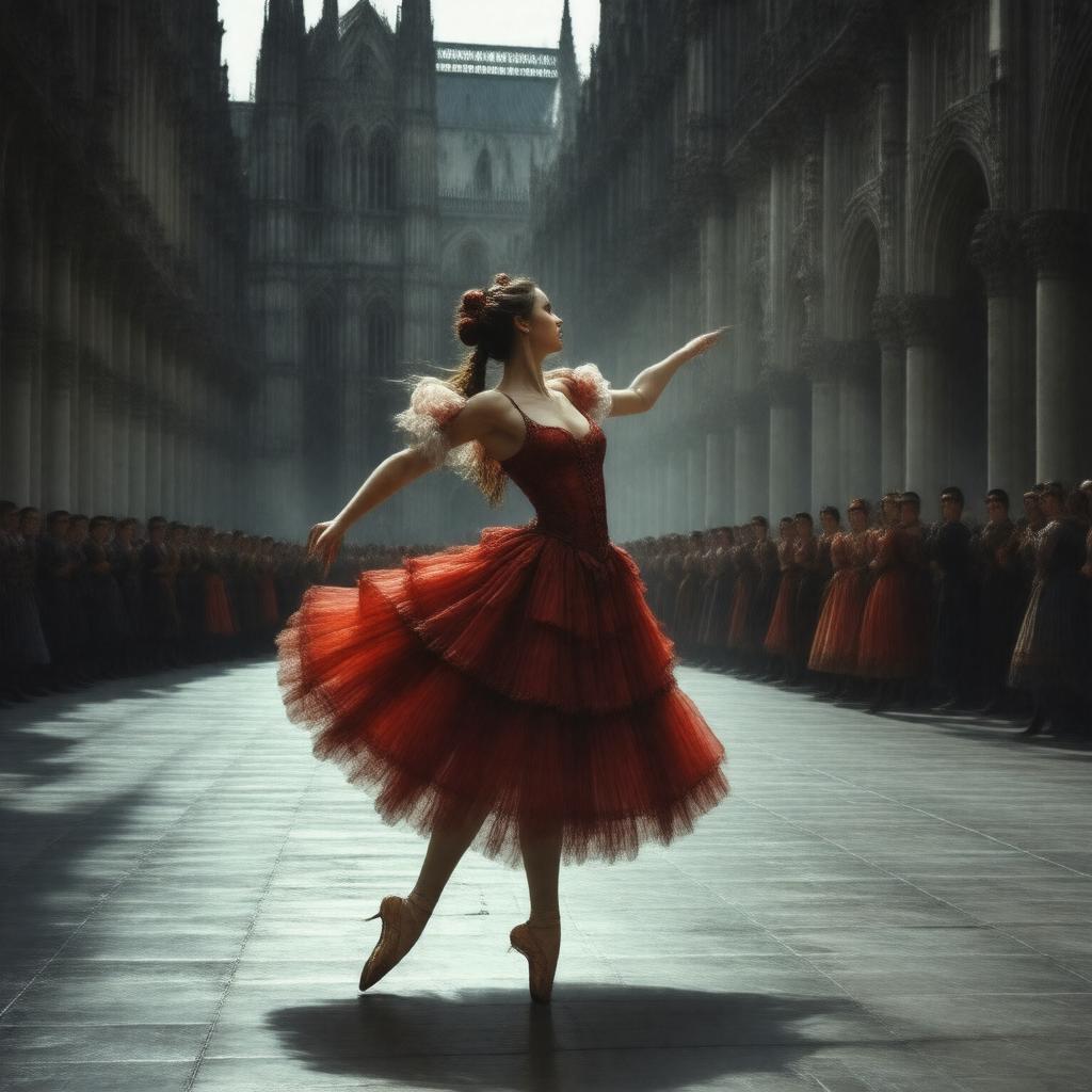 AI-created image of Esmeralda (ballet)