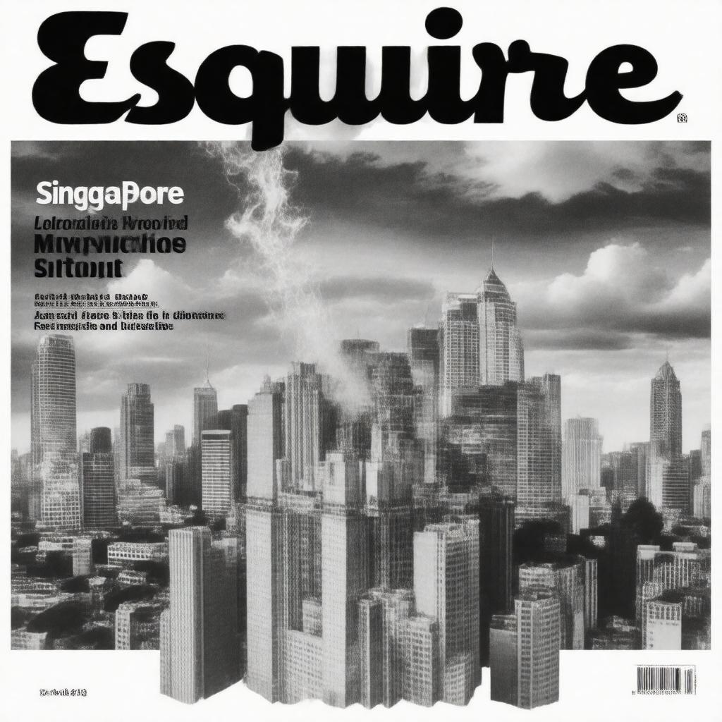 Click to view larger image AI-created image of Esquire Singapore