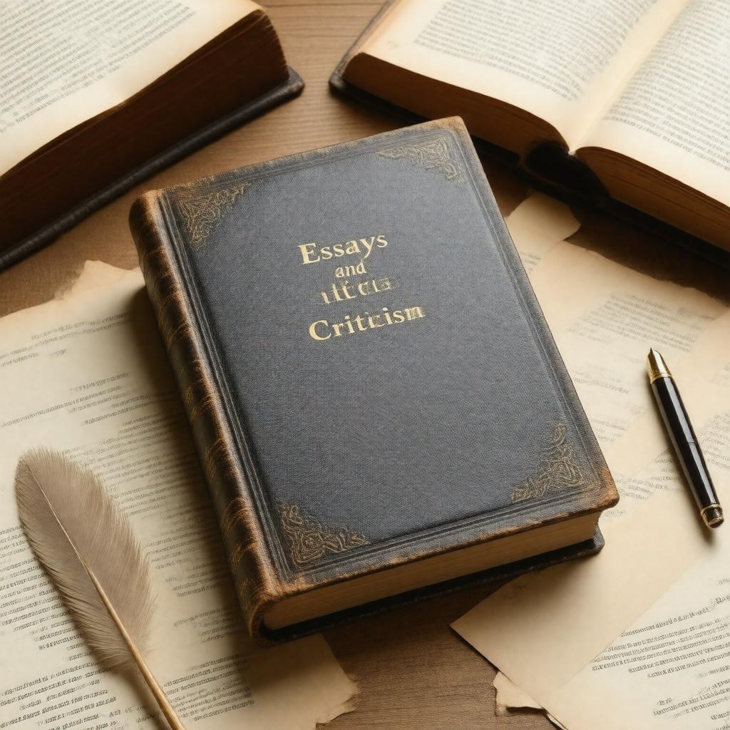 AI-created image of Essays and Criticism