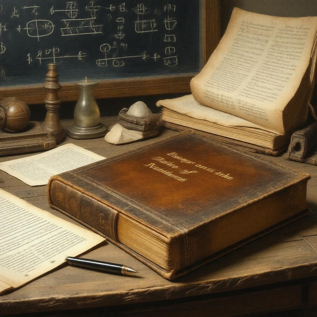 Click to view larger image AI-created image of Essays on the Theory of Numbers