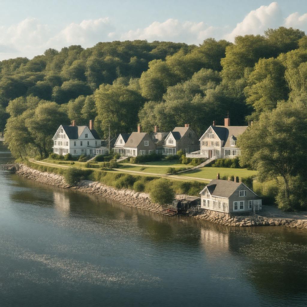 AI-created image of Essex, Connecticut