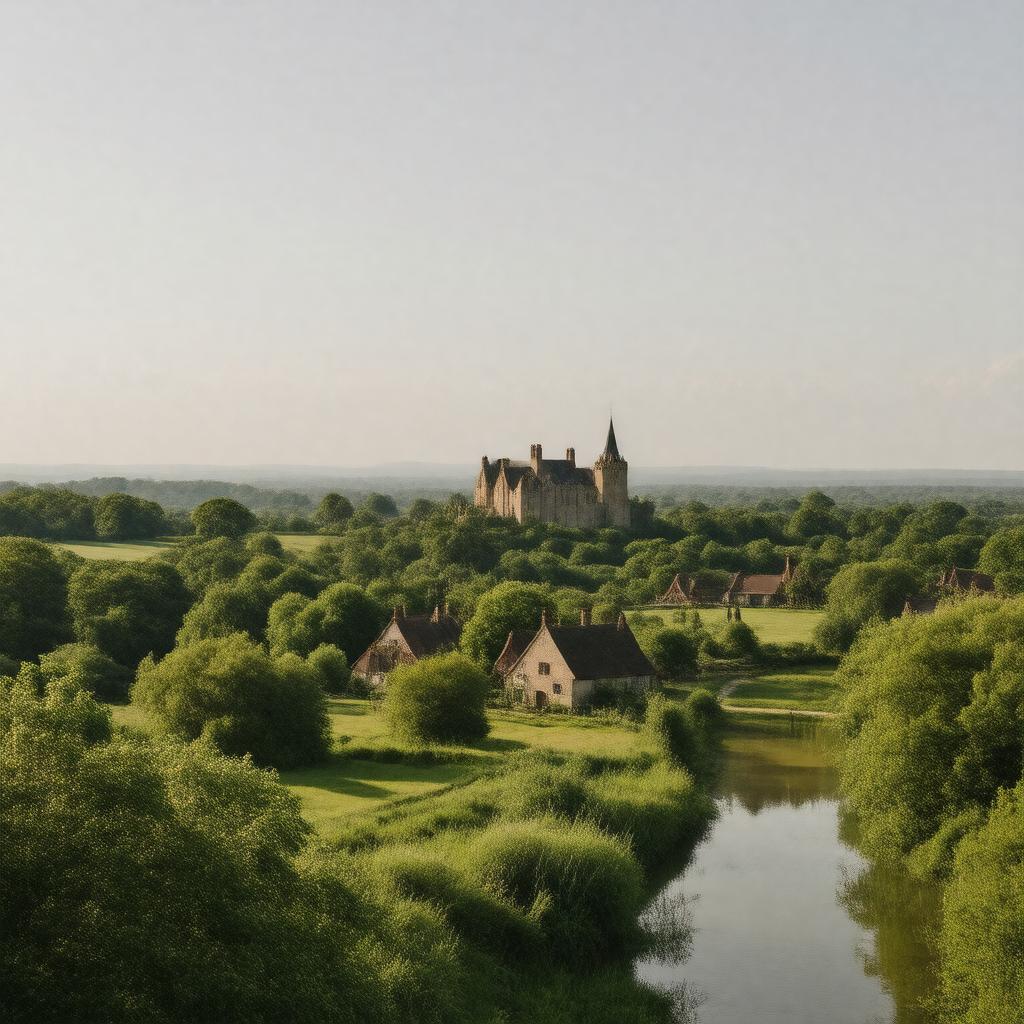 AI-created image of Essex County, England