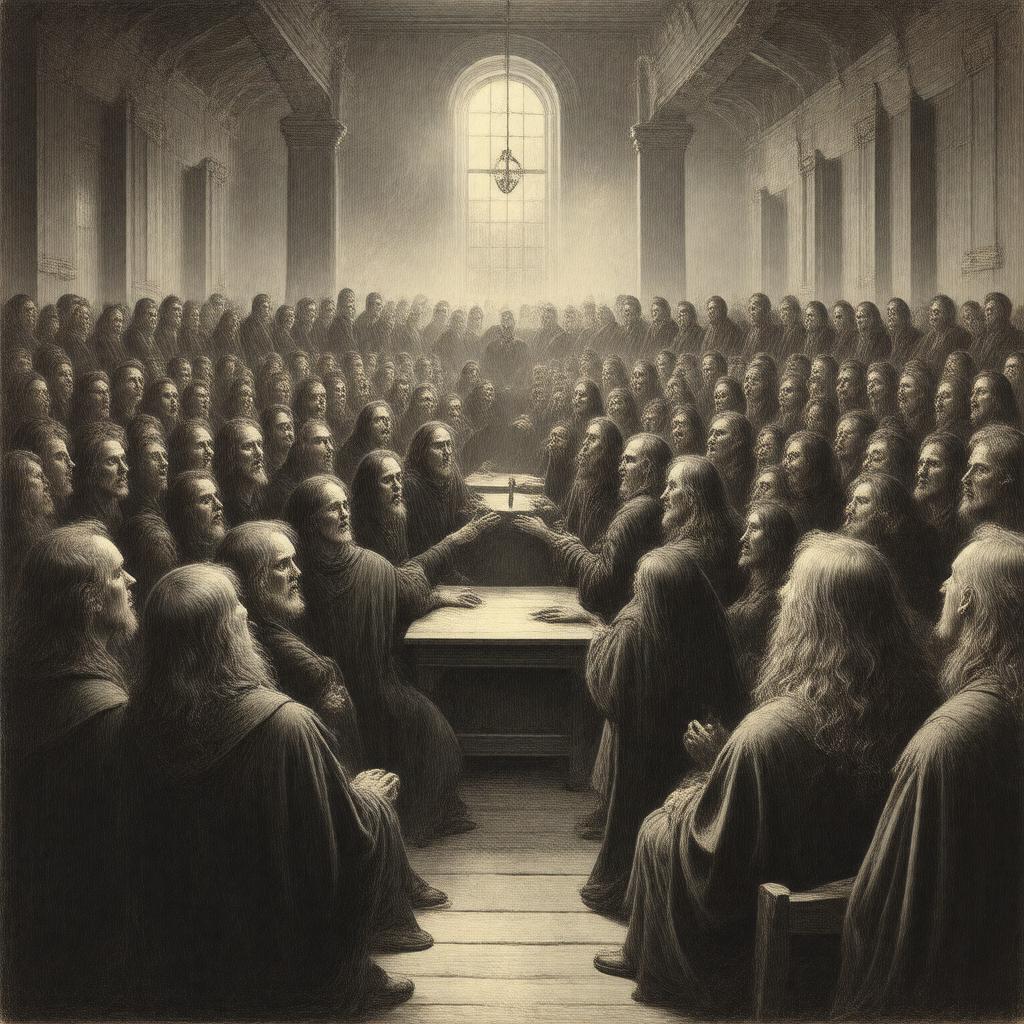 AI-created image of Essex County witch trials