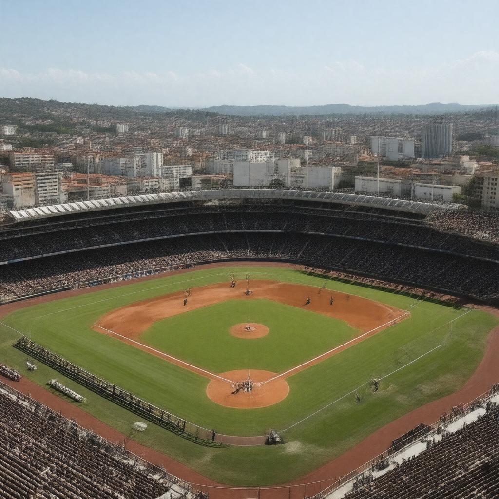 AI-created image of Estadio Latinoamericano