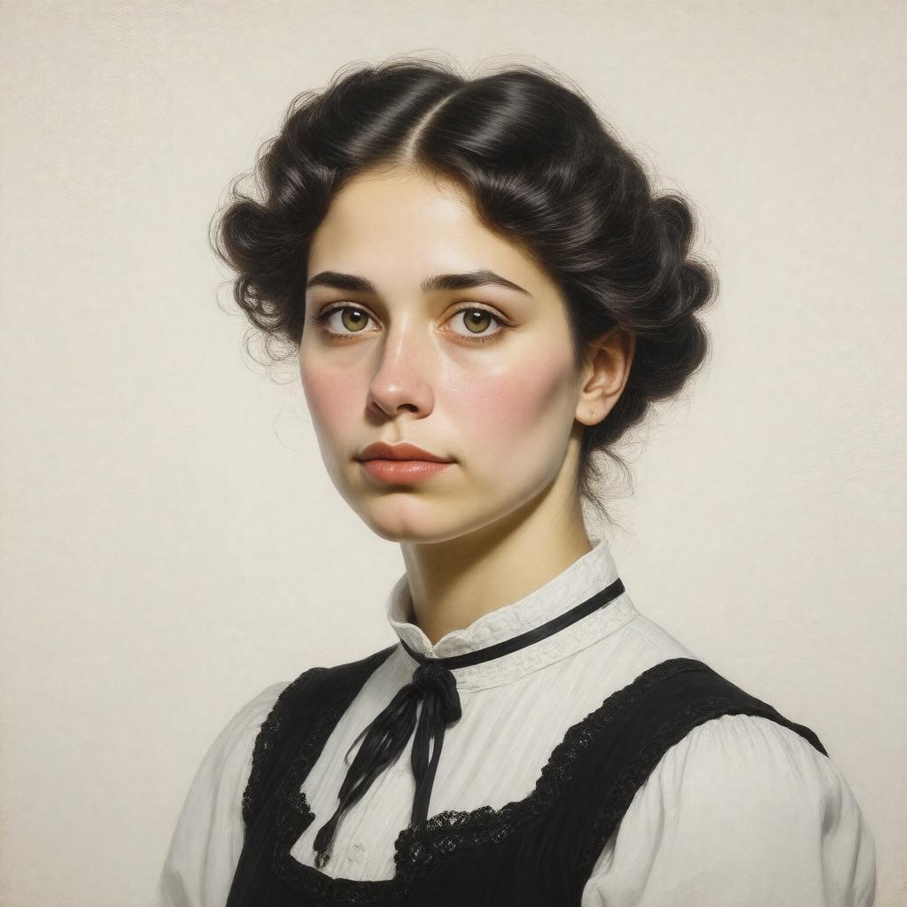 AI-created image of Estelle Oldham