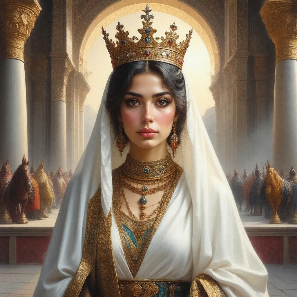 Click to view larger image AI-created image of Esther