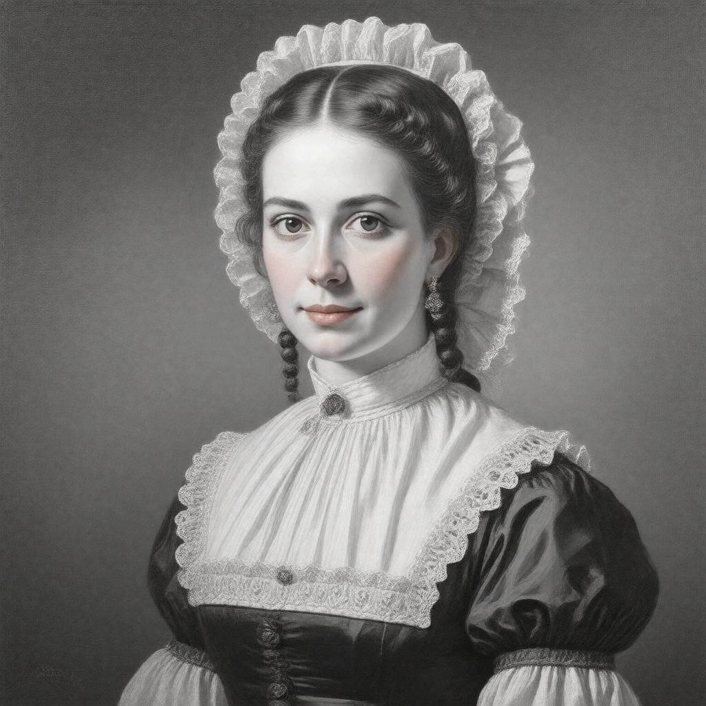 Click to view larger image AI-created image of Esther Brooks