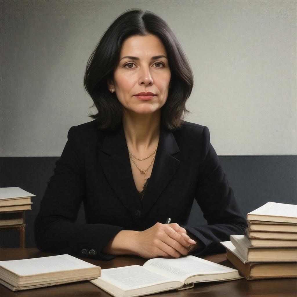 AI-created image of Esther Duflo