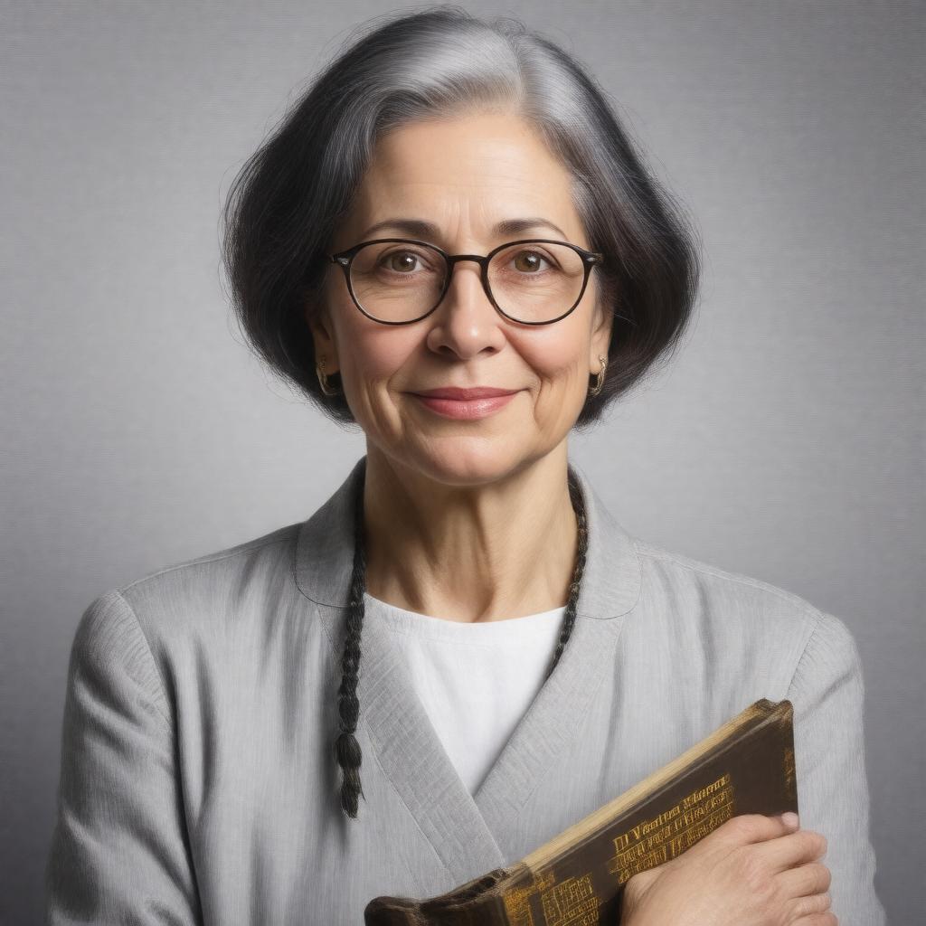 AI-created image of Esther Safran Foer