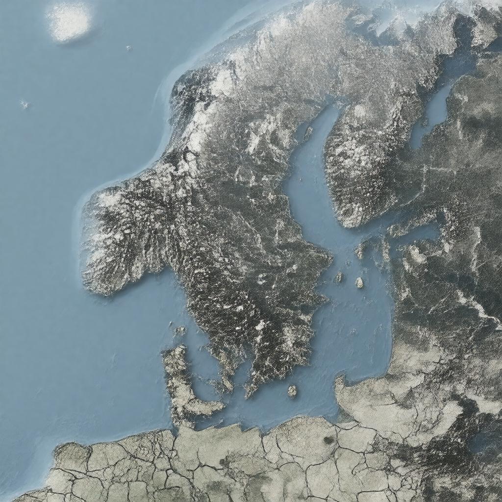 AI-created image of Estonian EEZ