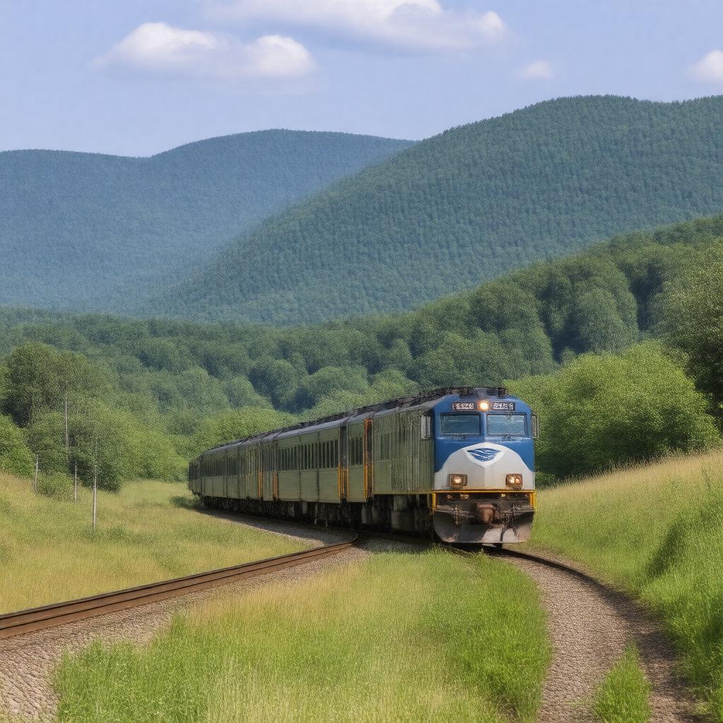 AI-created image of Ethan Allen Express