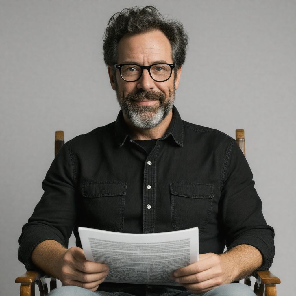 AI-created image of Ethan Coen