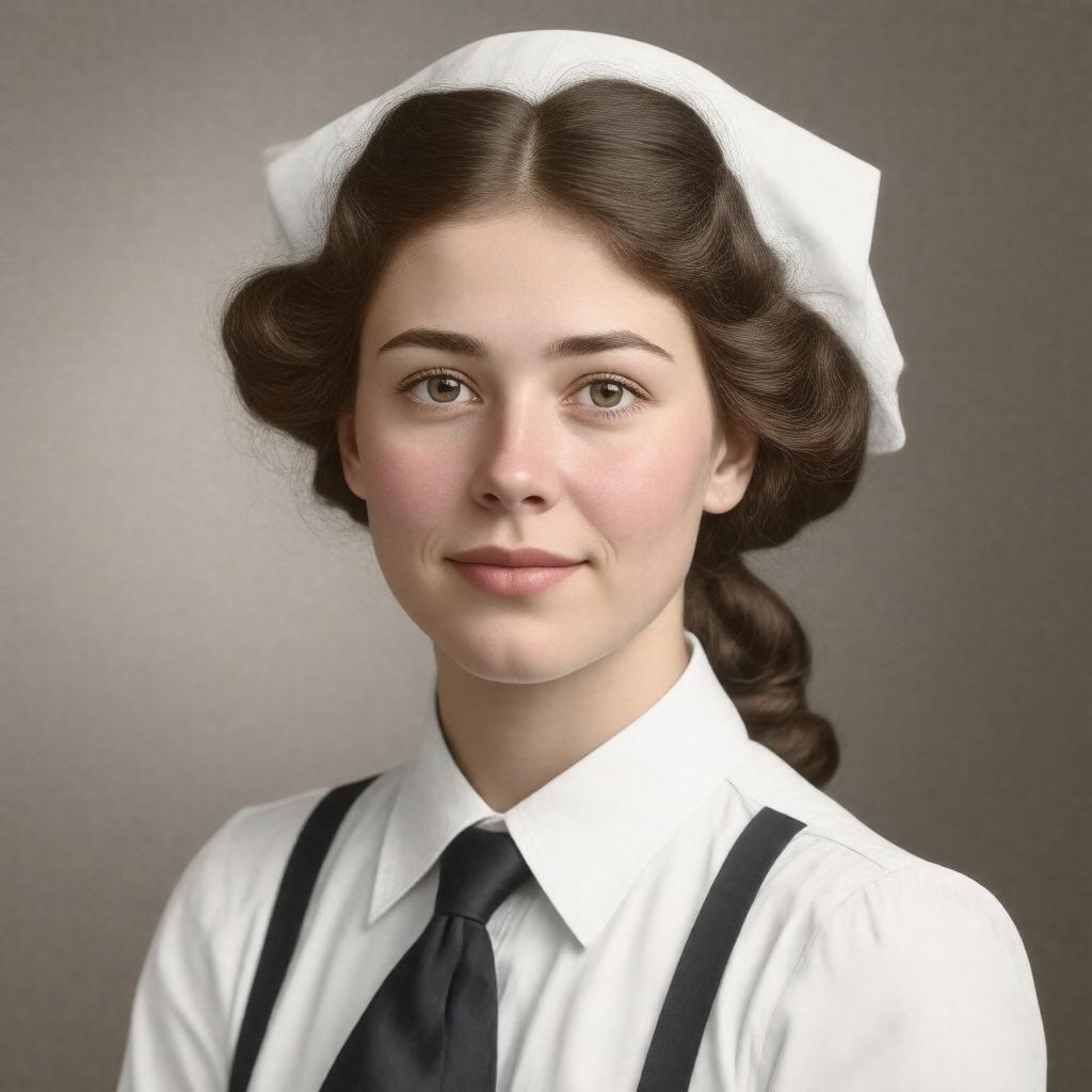 Click to view larger image AI-created image of Ethel Catherine Margaret Cook