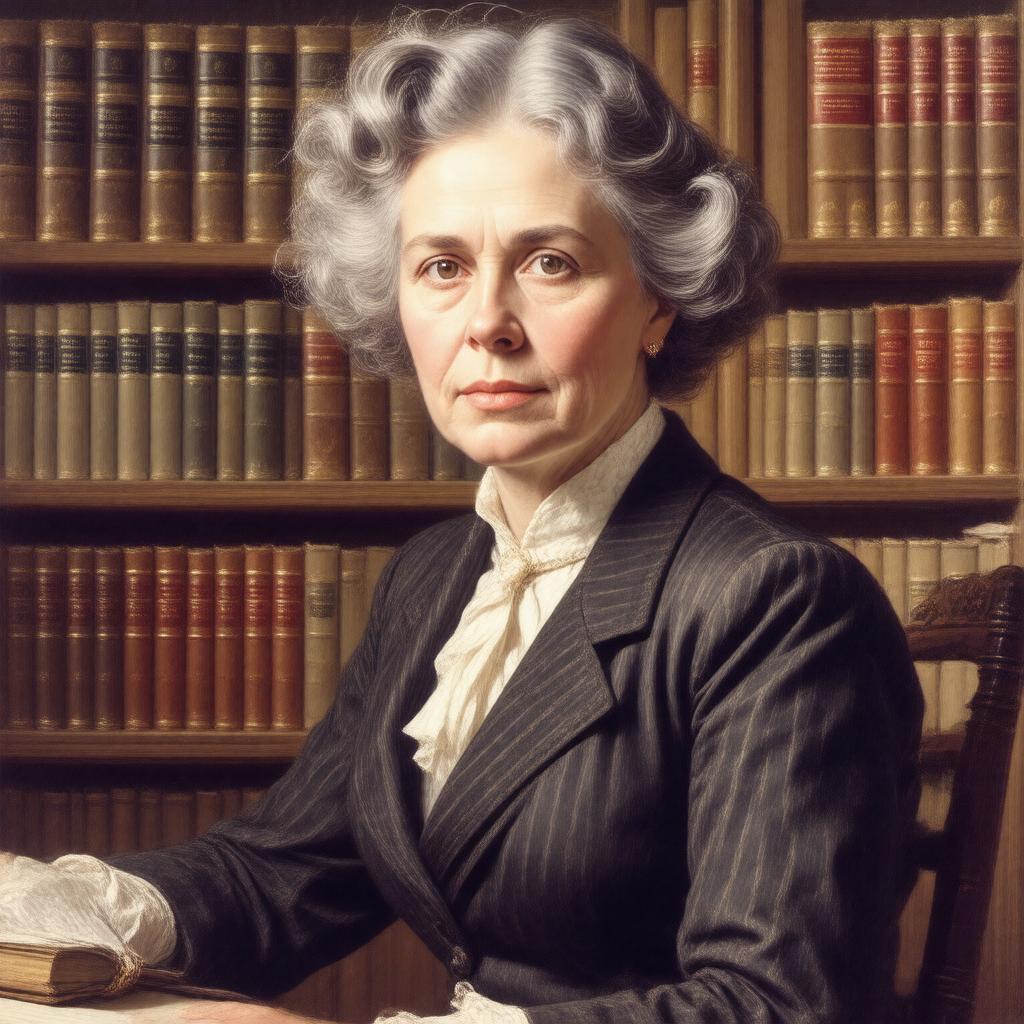 AI-created image of Ethel Huxley