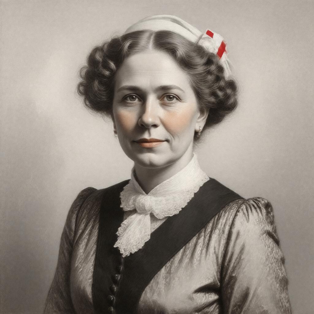 AI-created image of Ethel Roosevelt Derby