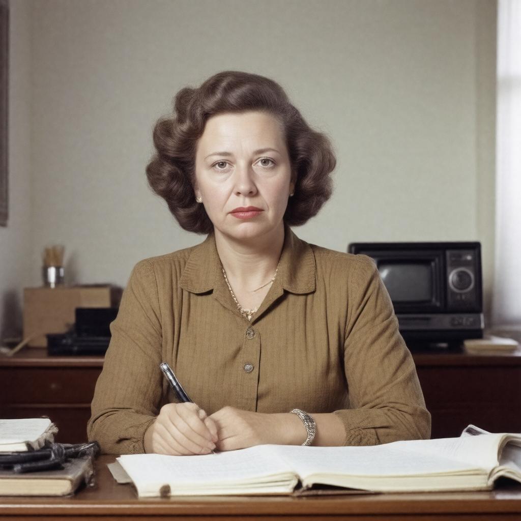 AI-created image of Ethel Rosalie Huxley