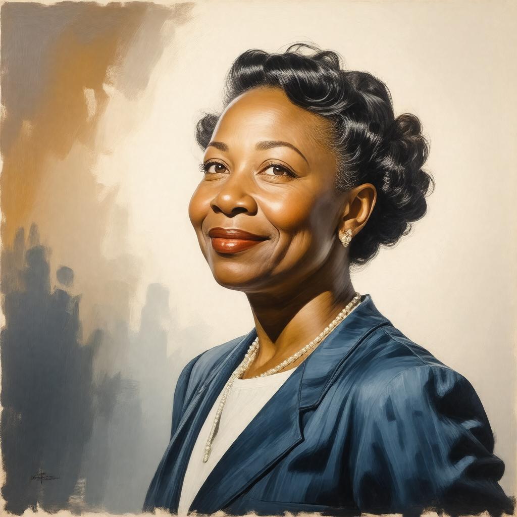 AI-created image of Ethel Waters