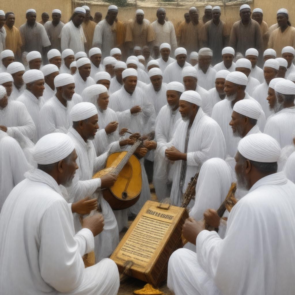 AI-created image of Ethiopian Jews