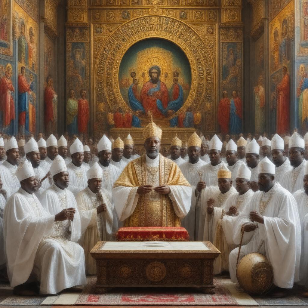 AI-created image of Ethiopian Rite