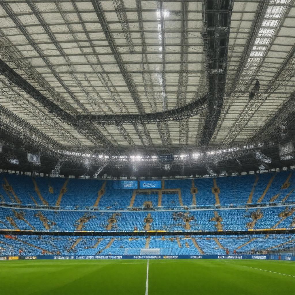 AI-created image of Etihad Stadium (Manchester)