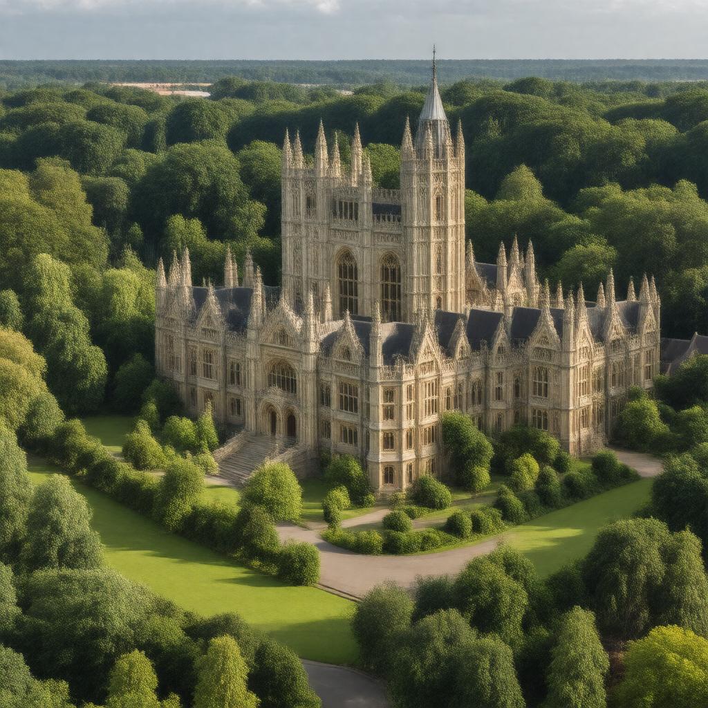 AI-created image of Eton College
