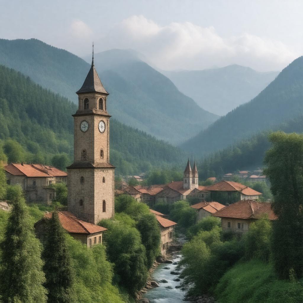 AI-created image of Etropole