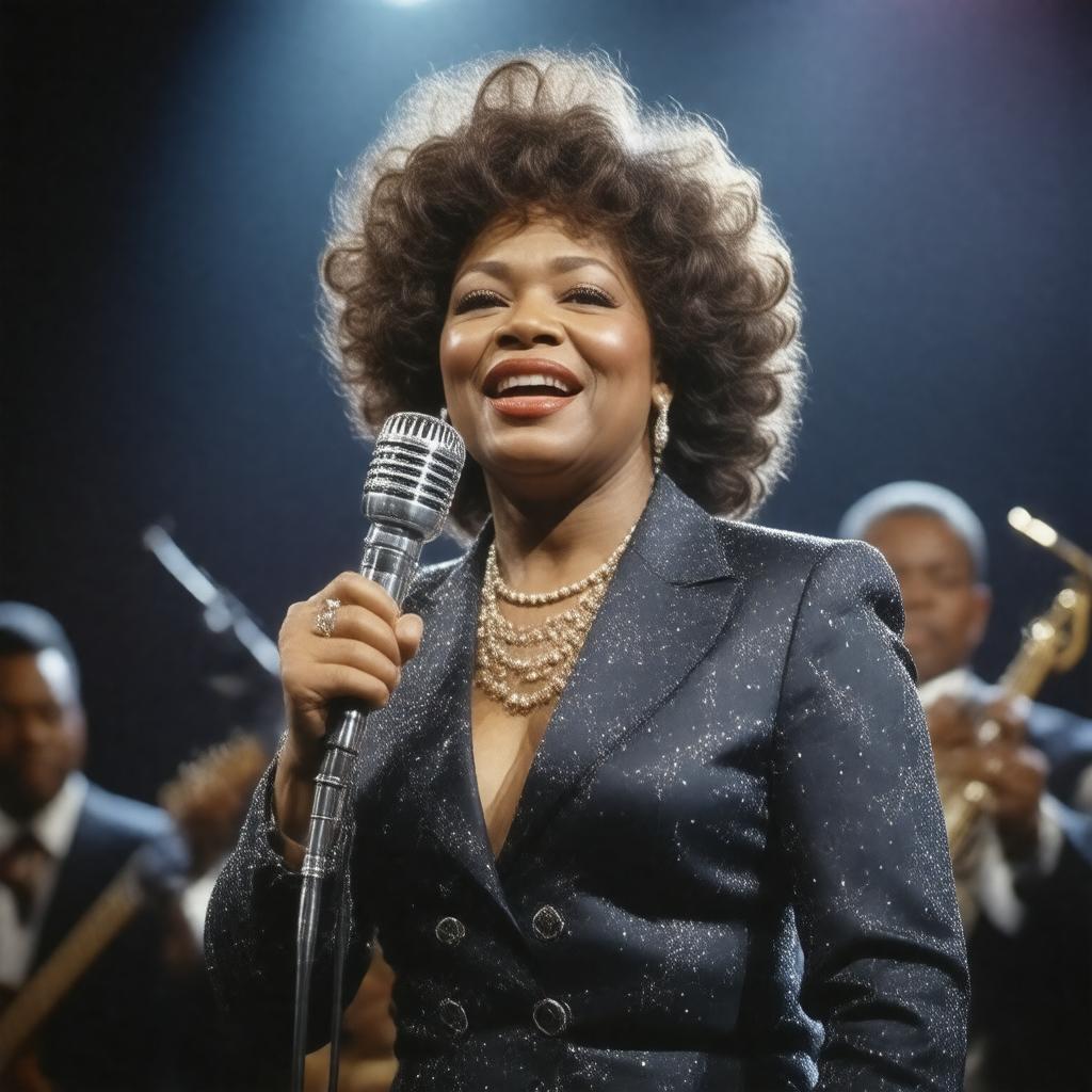 AI-created image of Etta James
