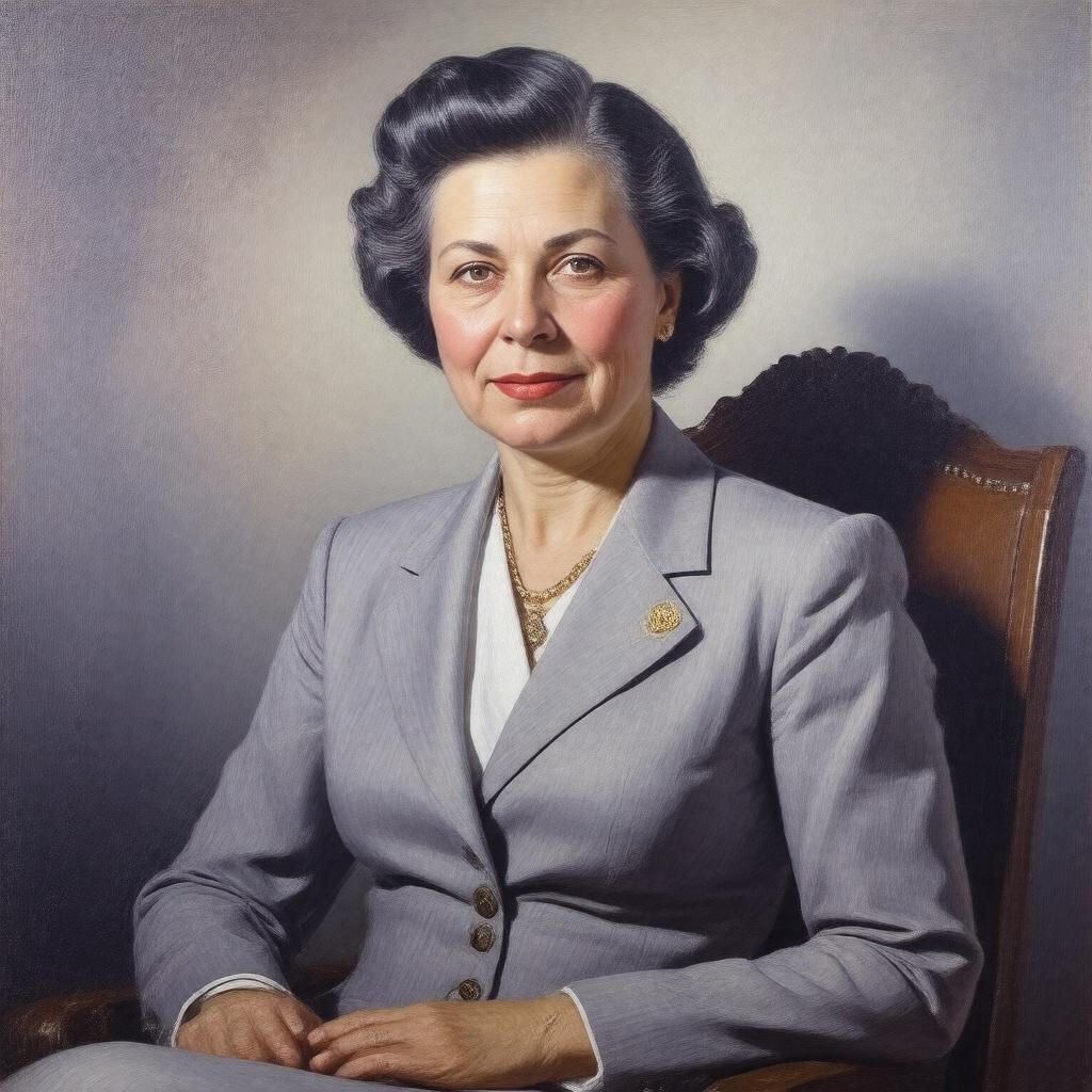 AI-created image of Ettie Garner