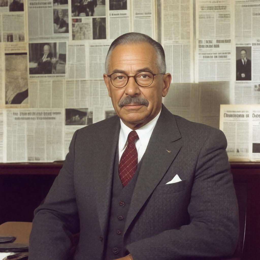 AI-created image of Eugene C. Pulliam