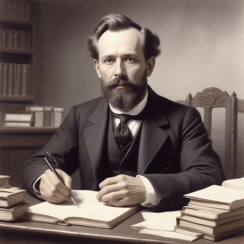 AI-created image of Eugene Field