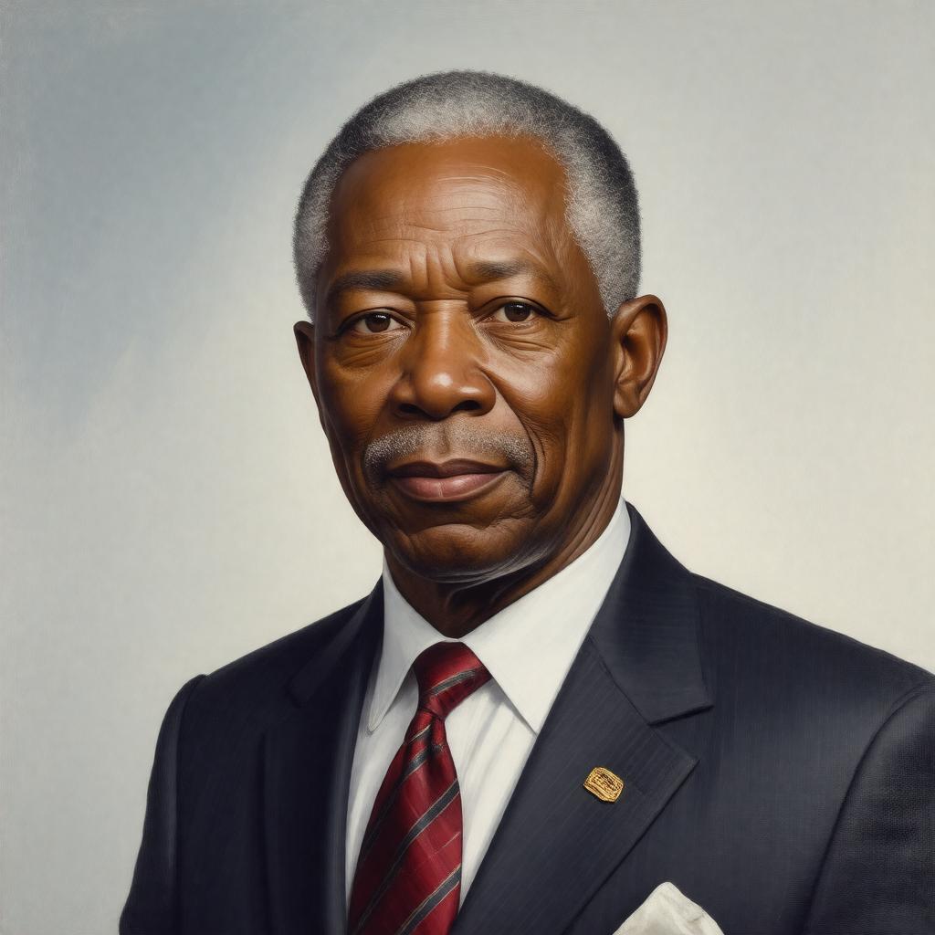 Click to view larger image AI-created image of Eugene Sawyer