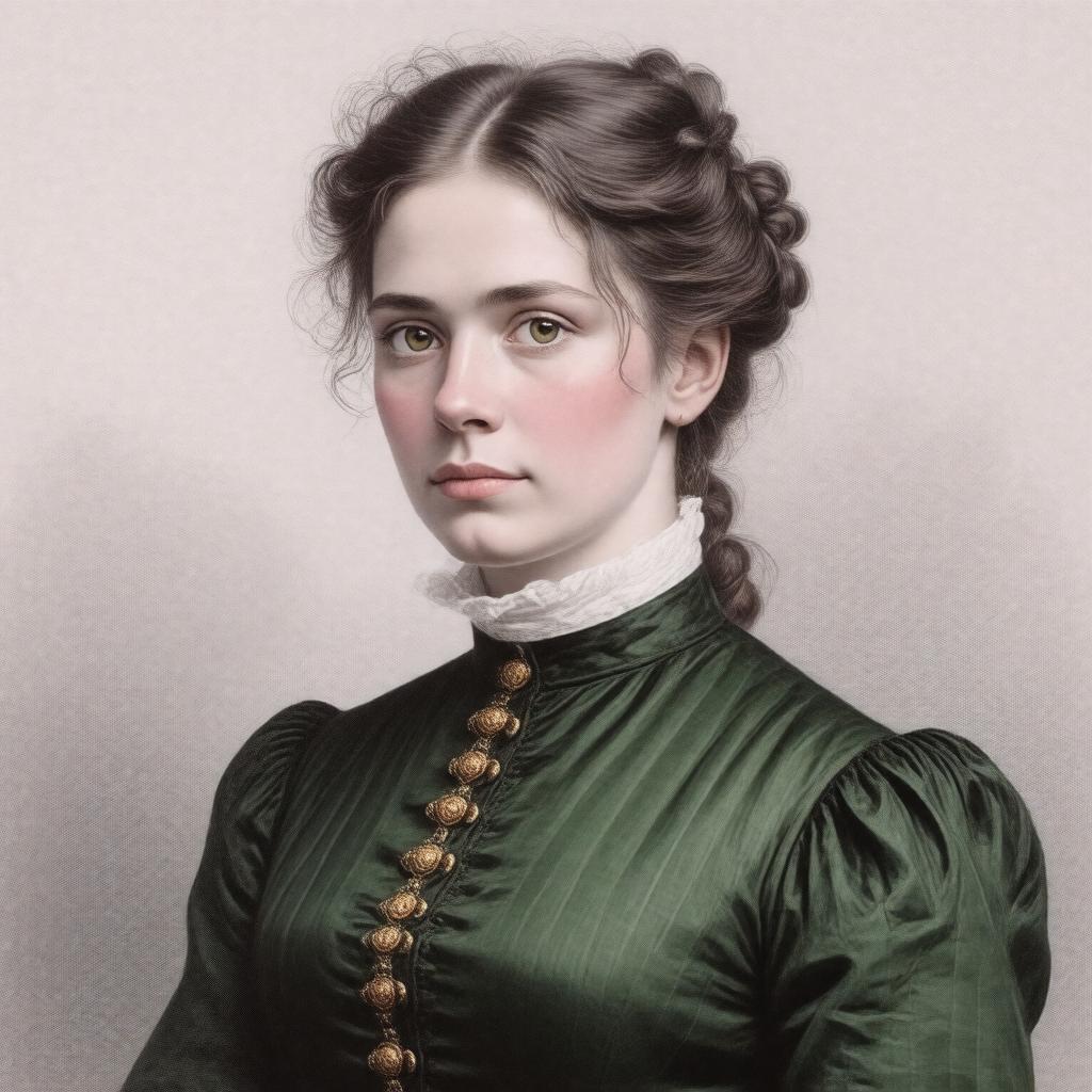 Click to view larger image AI-created image of Euphemia McBain McLean