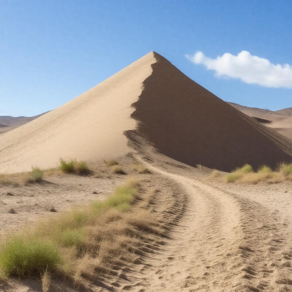 AI-created image of Eureka Dunes
