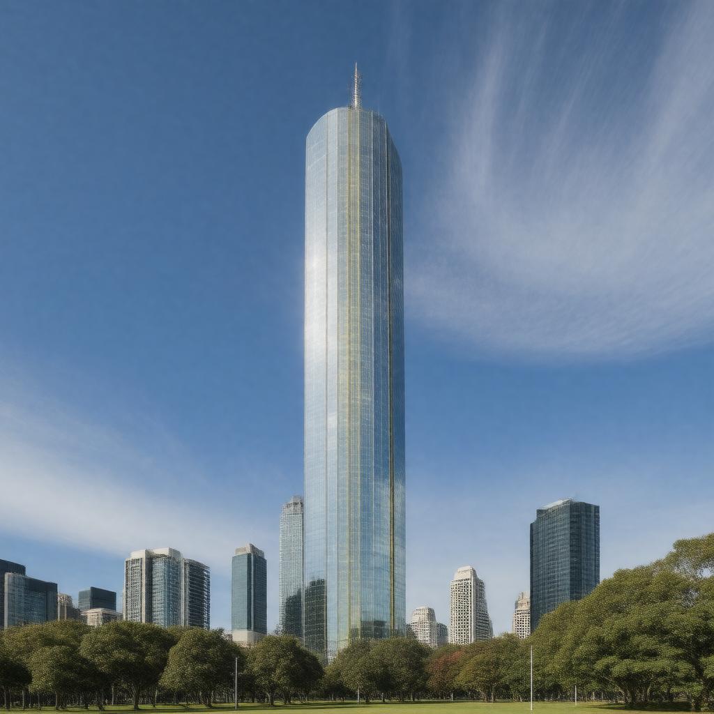 AI-created image of Eureka Tower