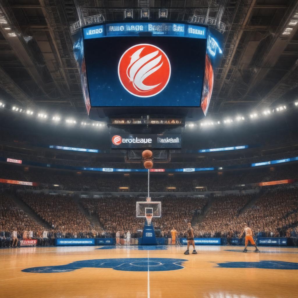 AI-created image of EuroLeague Basketball