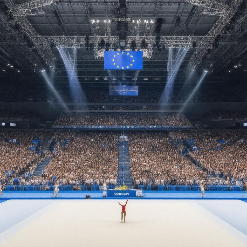 AI-created image of European Artistic Gymnastics Championships