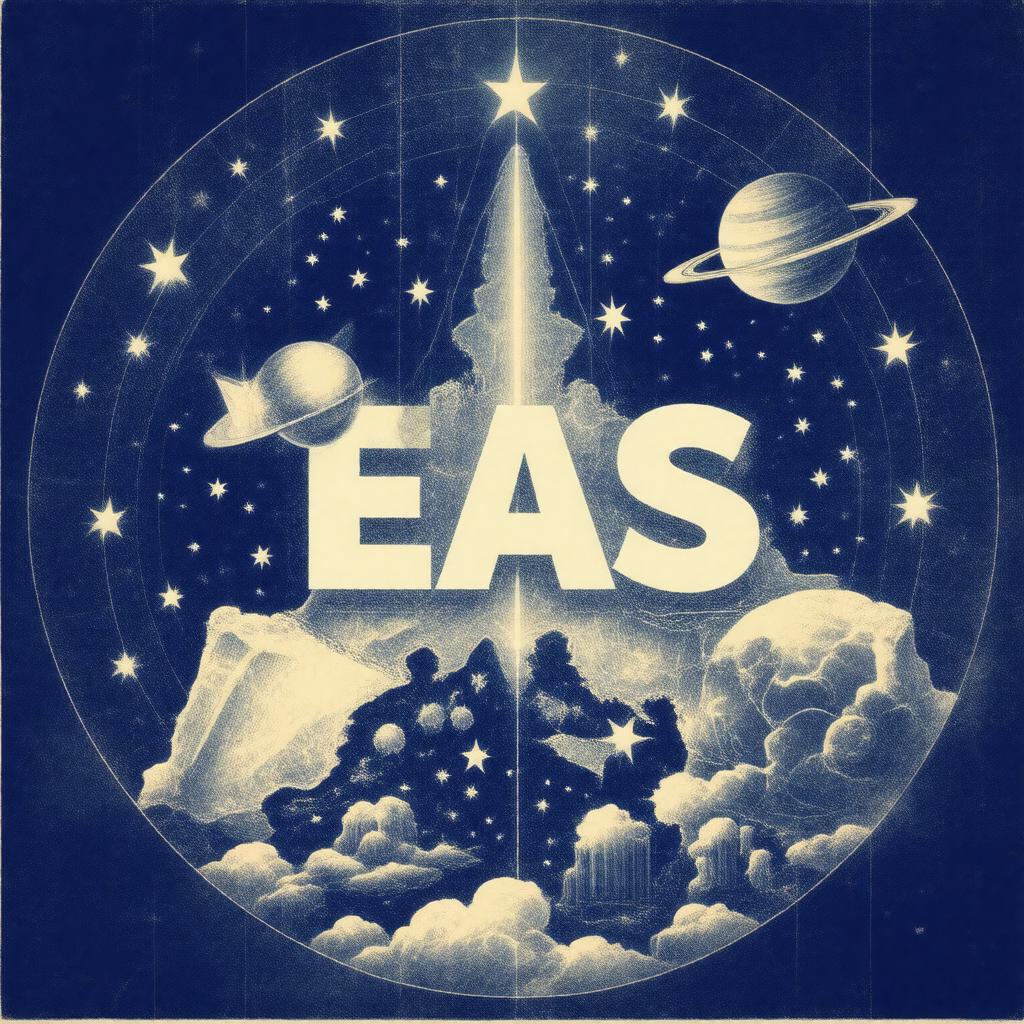 AI-created image of European Astronomical Society