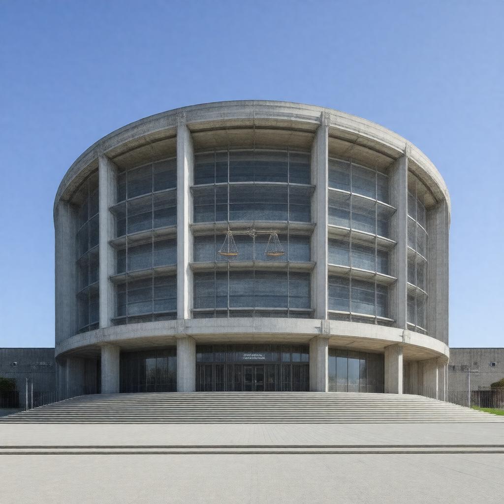 AI-created image of European Court of Human Rights