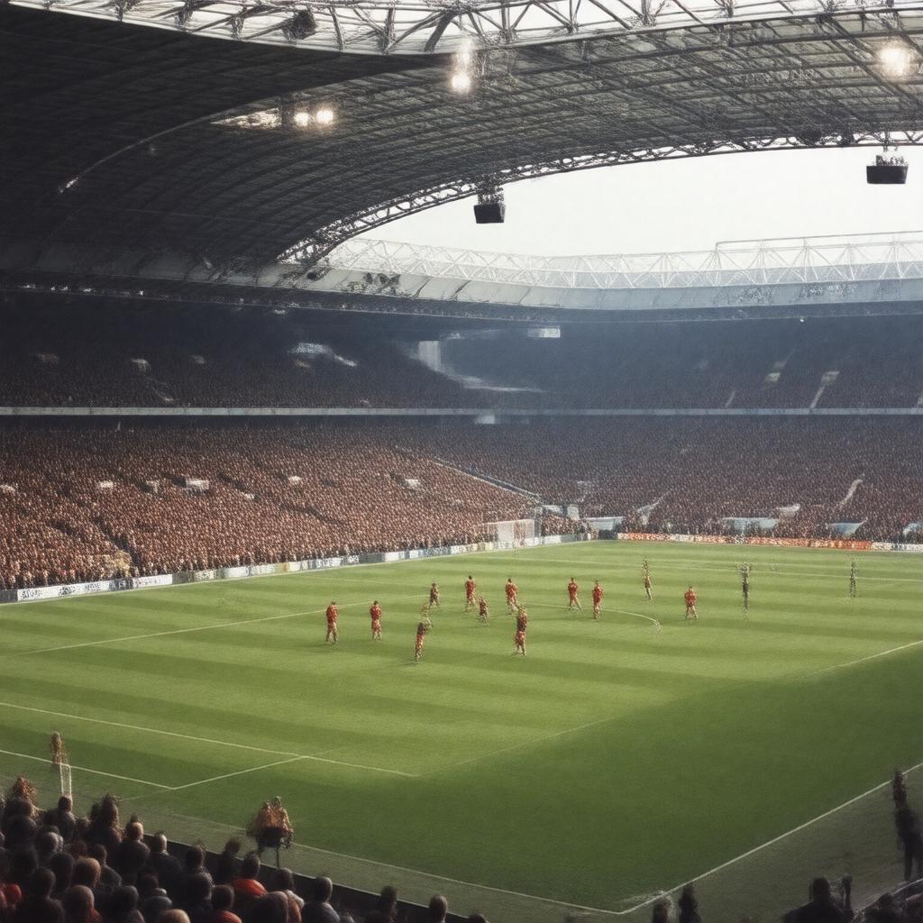 AI-created image of European Cup Final 1968