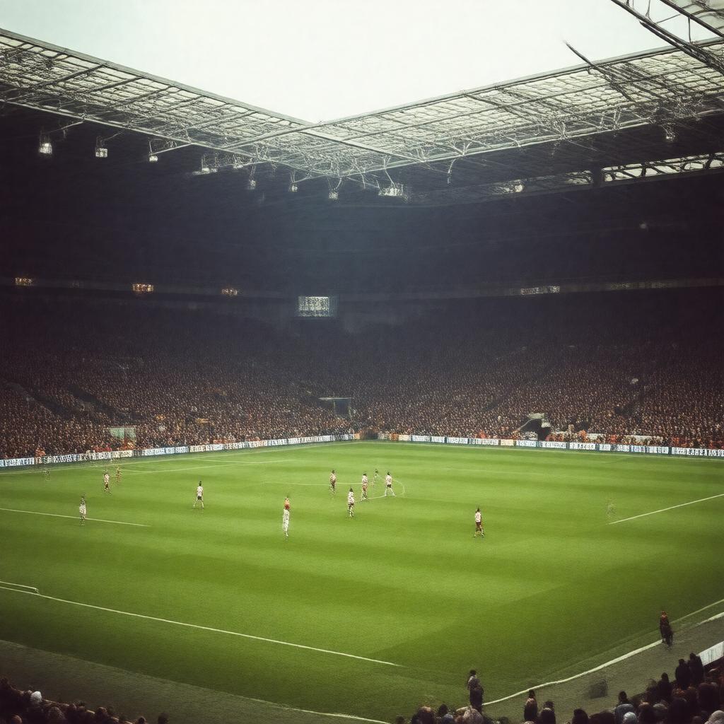 AI-created image of European Cup Final 1971