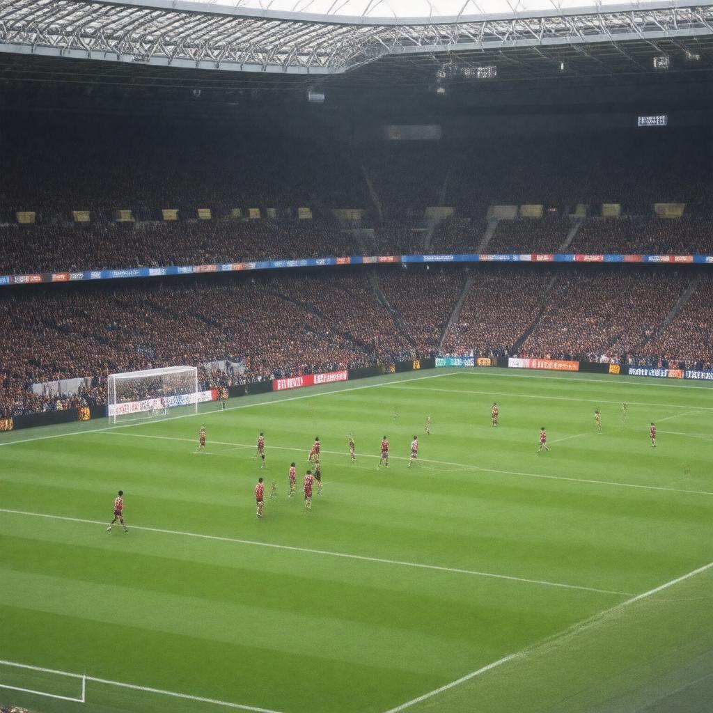 AI-created image of European Cup Final 1992