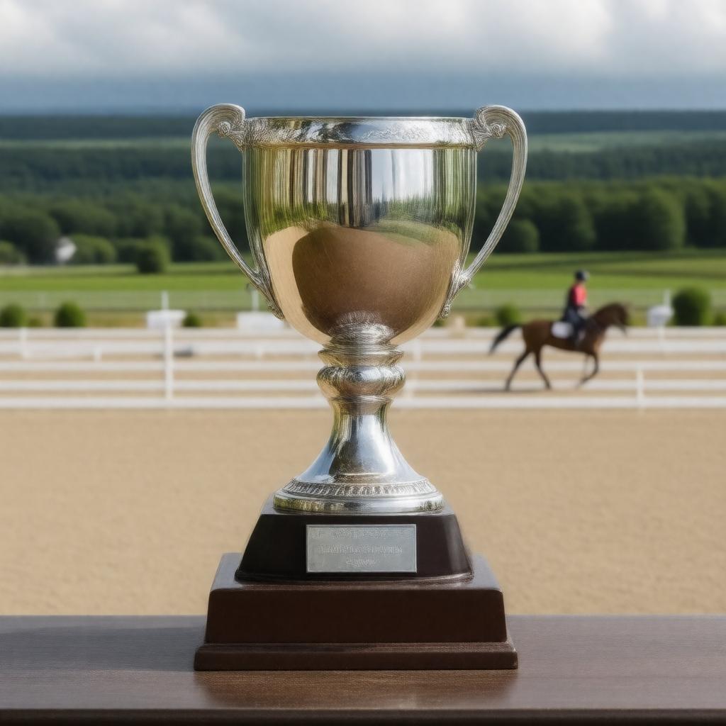 AI-created image of European Eventing Champion