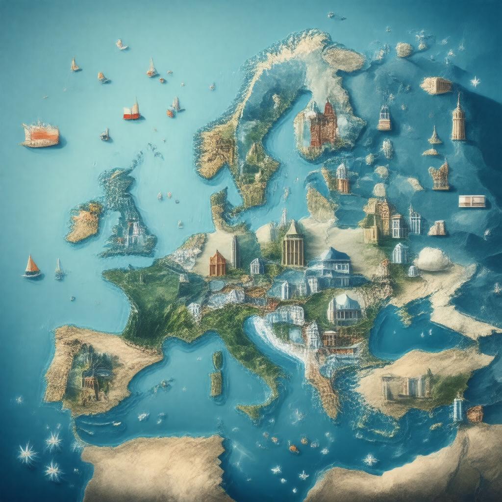 AI-created image of European Higher Education Area
